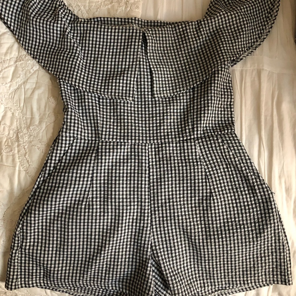 Gingham Romper - image 2
